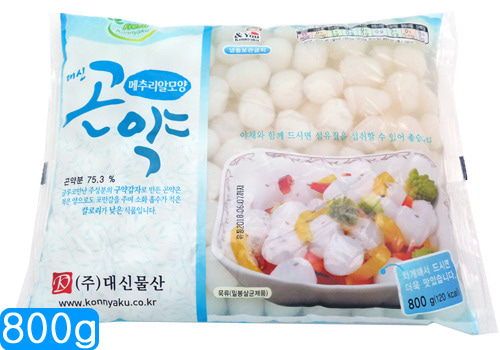 메추리알모양곤약,곤약분:중국산,대신,800G/PAC