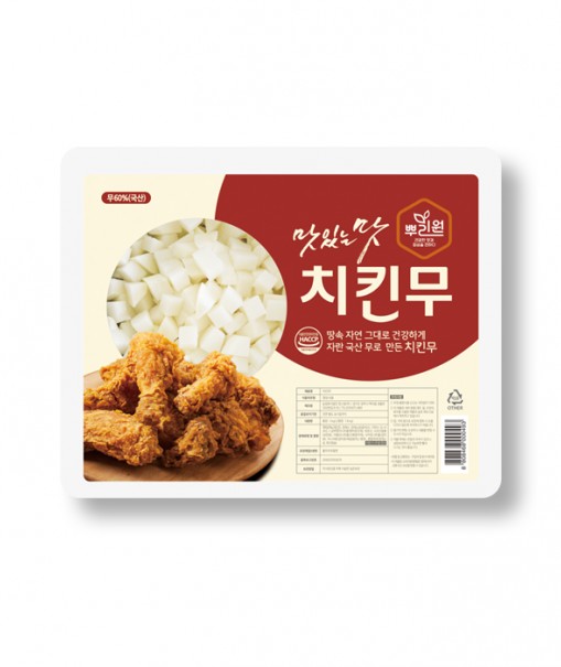 뿌리원 치킨무 3KG