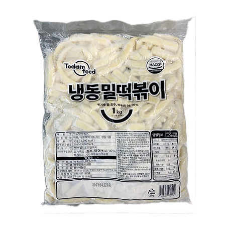 후루룩떡볶이(토담,냉동) 1kg