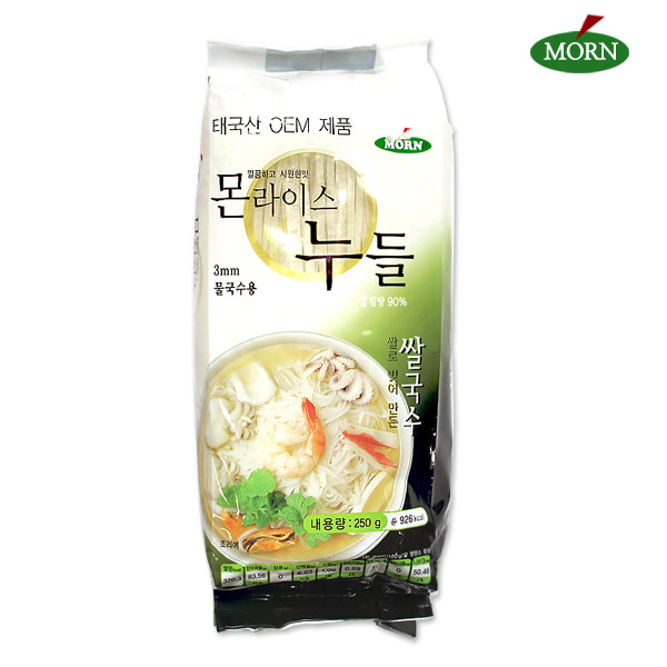 몬라이스누들 3MM쌀국수 250G(24입)