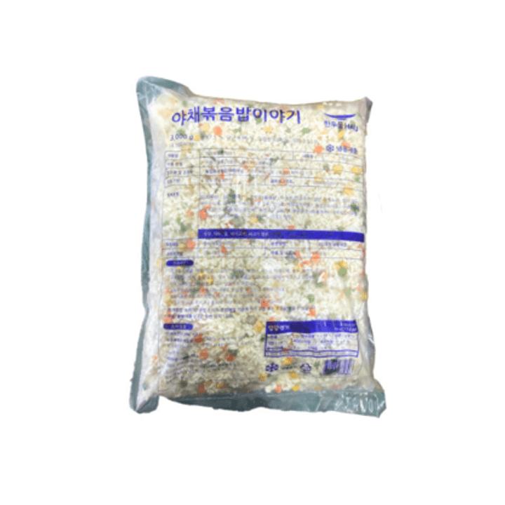 야채볶음밥,쌀:외국산,한우물,3KG/PAC