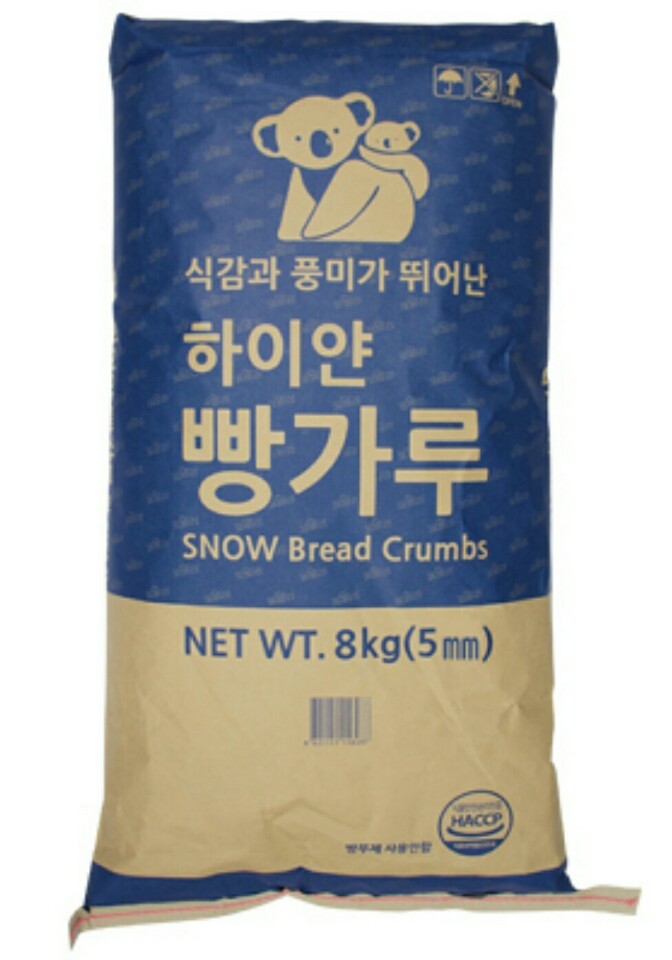 하이얀빵가루(건식,5mm) 서울식품PK.(8kg)