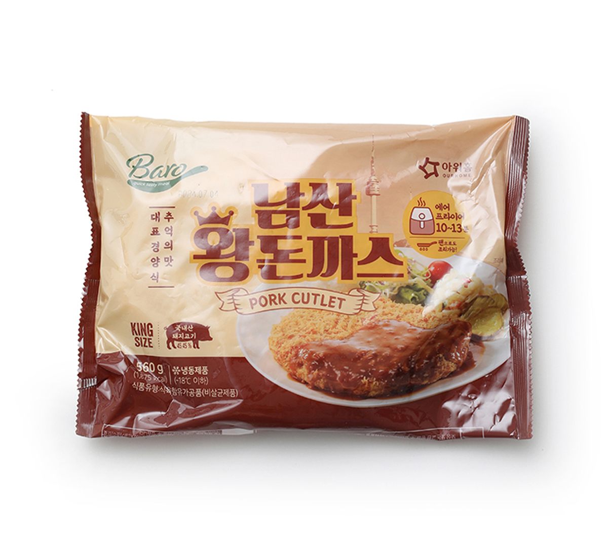 P1(비유탕)아워홈 남산왕돈까스(260g*4ea)PK.(260g4ea)