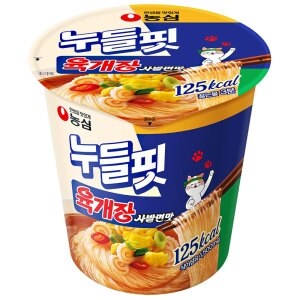 누들핏 육개장사발면맛(8입)