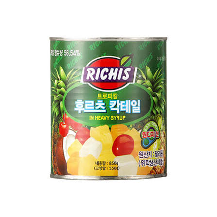 리치스후르츠칵테일(동서,실온) 850g