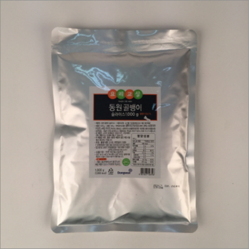 골뱅이파우치,슬라이스,동원,1KG/EA