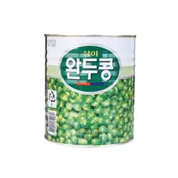 완두콩캔,완두콩:미국산,삼아,3KG/EA
