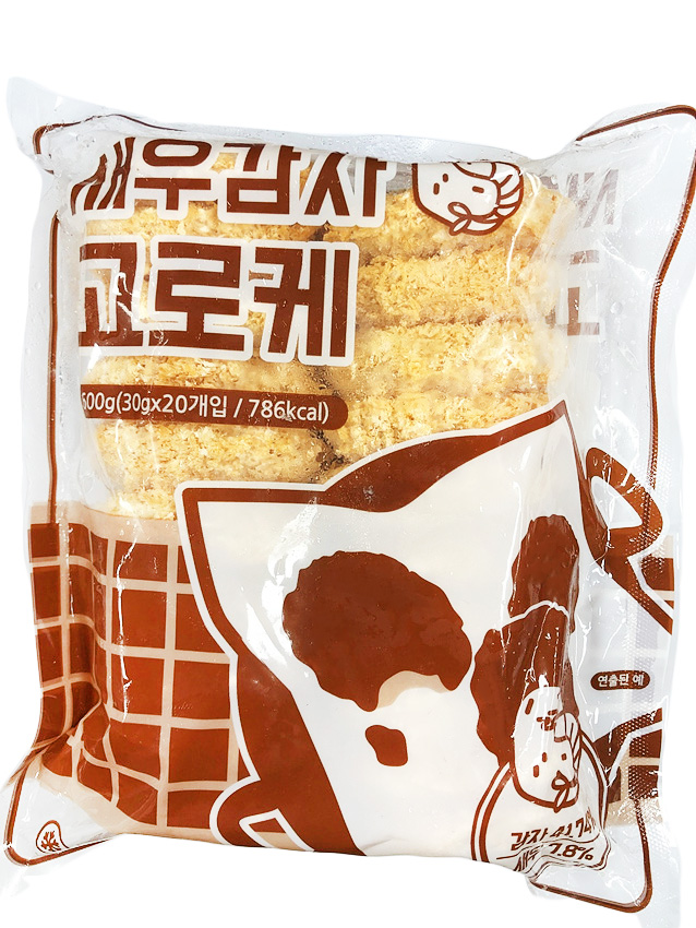[GS]새우감자고로케,DC,중국산,600G(30G*20EA)/PAC