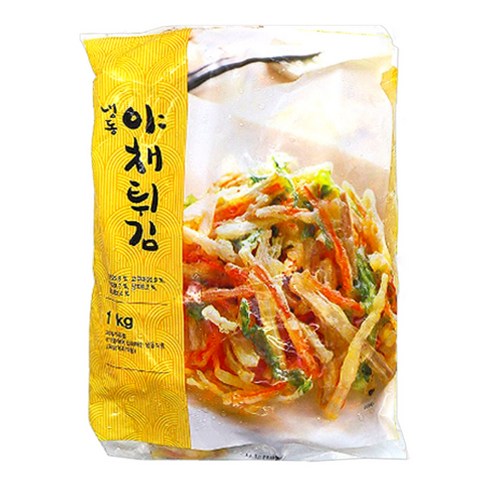 냉동야채튀김,외식,베트남산,대하상사,1KG/PAC