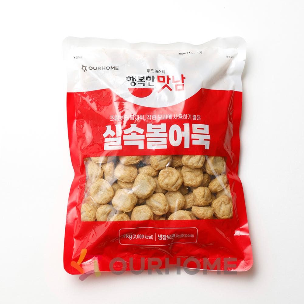 P1볼어묵튀김 행복한맛남PK.(1kg) / (100±10ea)