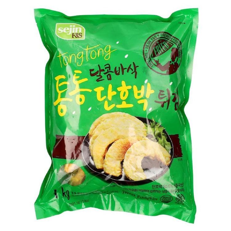 RTXA통통단호박튀김,단호박:중국산,세진에프앤에스,1KG(약20~25EA