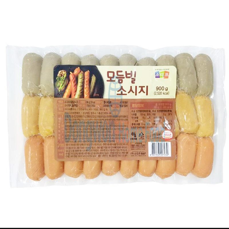 모듬빌소시지(소디프,냉동) 900g