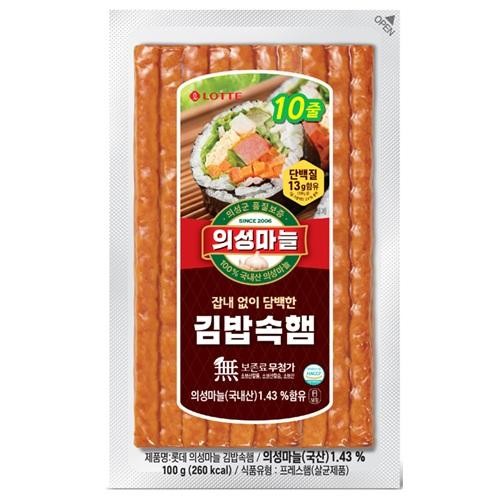의성마늘김밥속햄(롯데푸드,냉장) 200G
