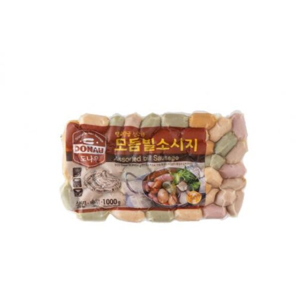 모듬빌소시지(5종),계육,돈육:국산,도나우,1KG(50EA)/PAC