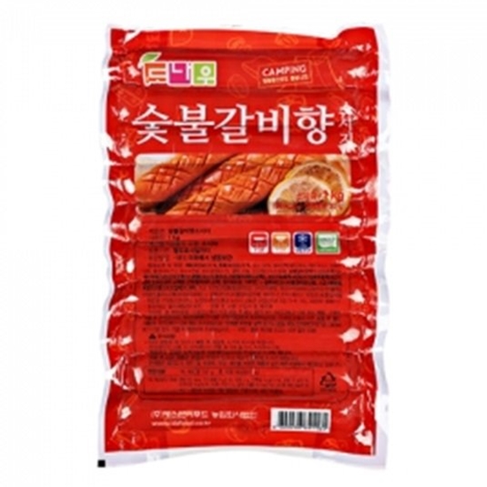 숯불갈비향소시지,계육,돈육:국산,도나우,1KG(10EA)/PAC