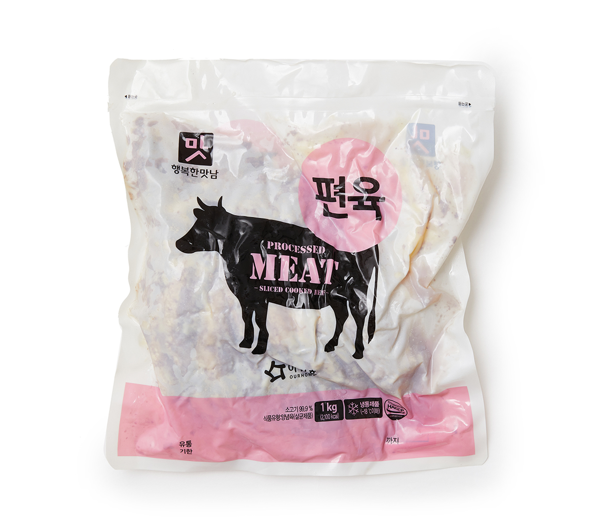 P1고명용편육 슬라이스2.2mm 행복한맛남EA(1kg)