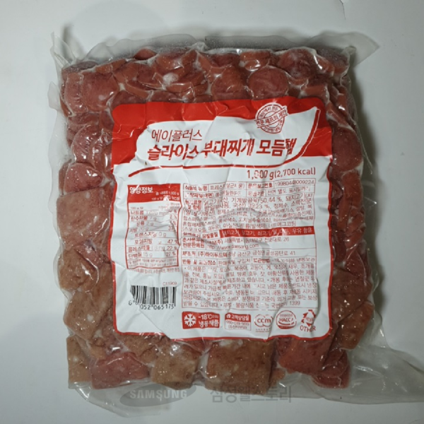 RTXA에이플러스부대찌개모듬햄,계육,돈육:국산,대상,1KG/PAC