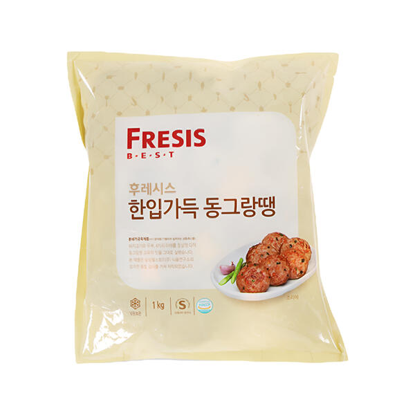 한입가득동그랑땡,돈육:국내산,후레시스,1KG(38~42EA)/PAC