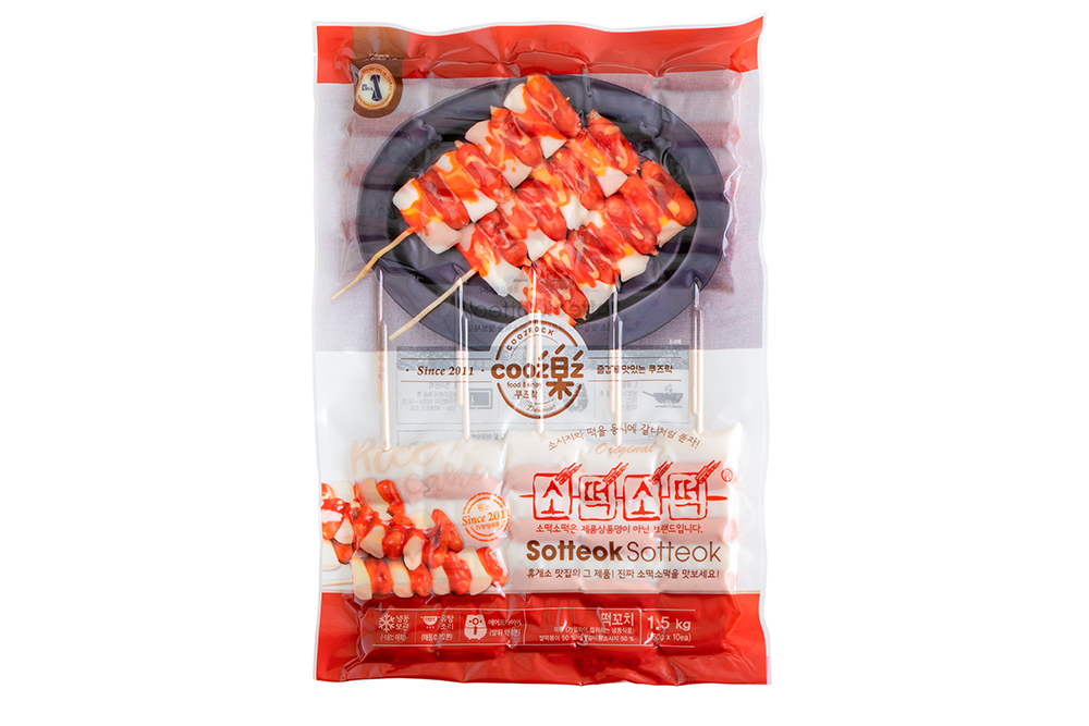 소떡소떡꼬치,쌀:외국산,와이앤비푸드,1.3KG(130G*10EA)/PAC