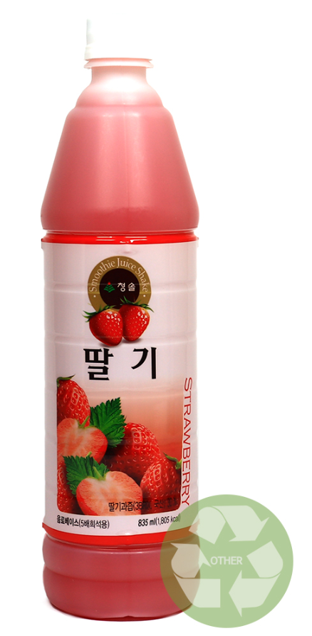 청솔딸기베이스(실온) 835ML