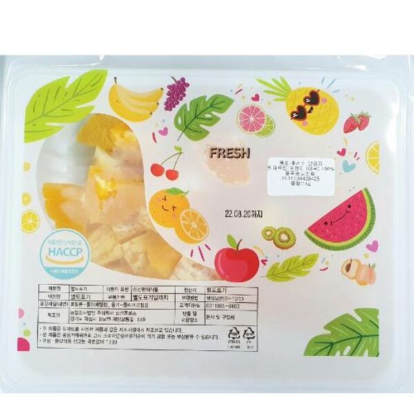 전처리파인애플,스틱형,삼신후르츠,2KG(20G*100EA)/PAC