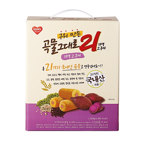 구워만든곡물그대로21자색고구마,개미식품,1KG/BOX,100개내외