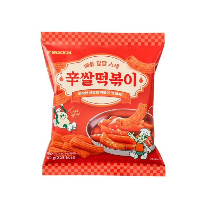 辛쌀떡볶이(과자),스낵24,42G/EA