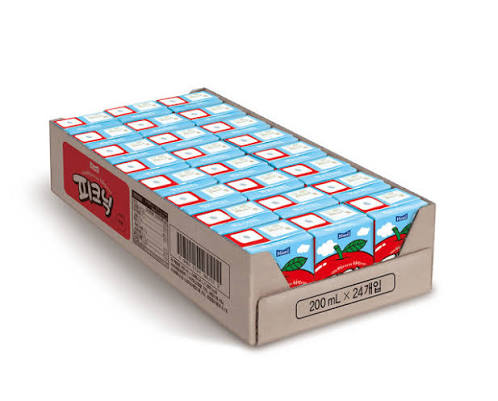 피크닉팩,사과맛,매일,200ML/EA,24EA/BOX