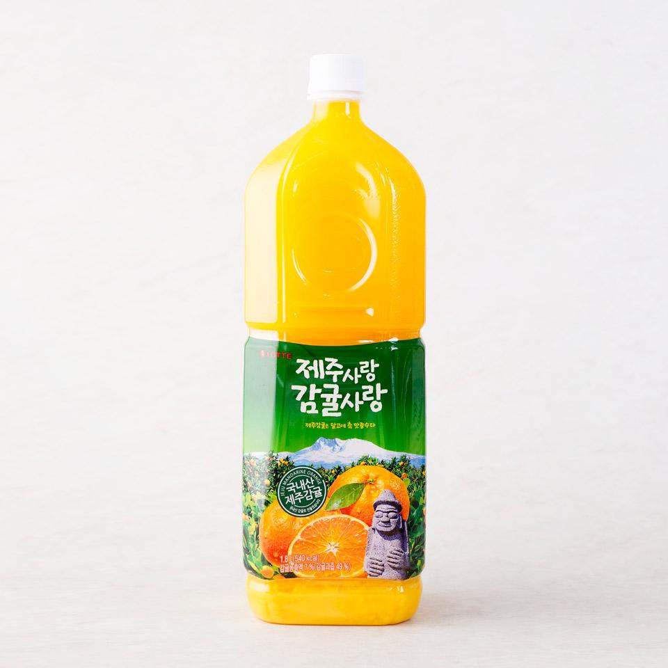 제주사랑 감귤사랑 롯데칠성EA(1.5ℓ)