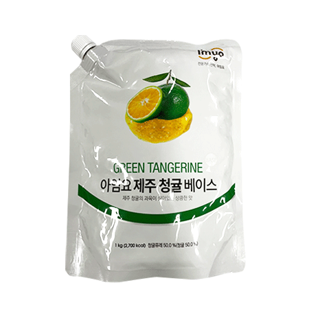 아임요제주청귤베이스,귤:제주산,외식,휴럼,1KG/EA