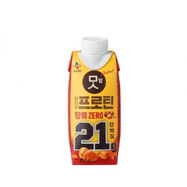 얼티브프로틴(팩),맛밤(밤맛),CJ,250ML/EA(18EA/BOX)