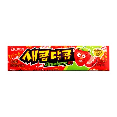 크라운) 새콤달콤 딸기 29g,(1타 15개입)