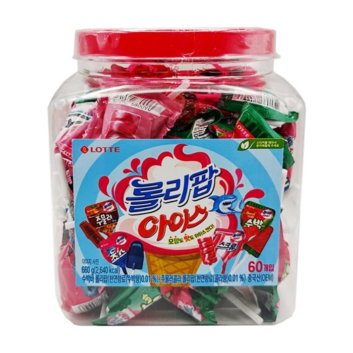 롯데) 롤리팝 아이스 660g(11g*60개입)