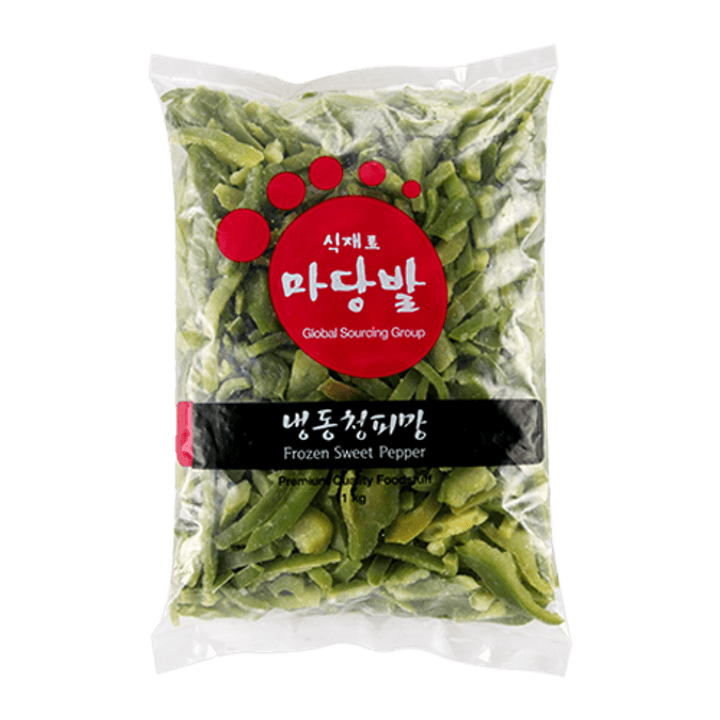(C)청피망(상품,냉동,슬라이스,중국) 1KG
