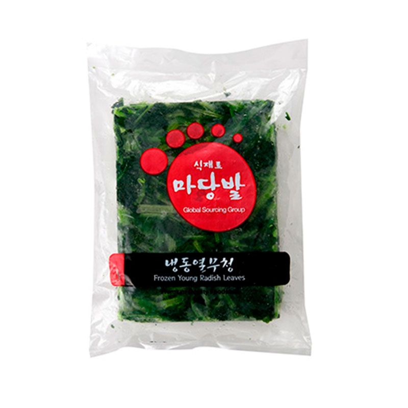 (C)열무(상품,냉동,중국) 1KG