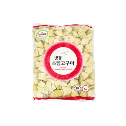 냉동스팀(증숙)고구마,중국산,팜피아,5KG/PAC