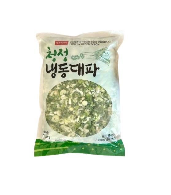 (C)대파(상품,냉동,슬라이스,중국) 1kg