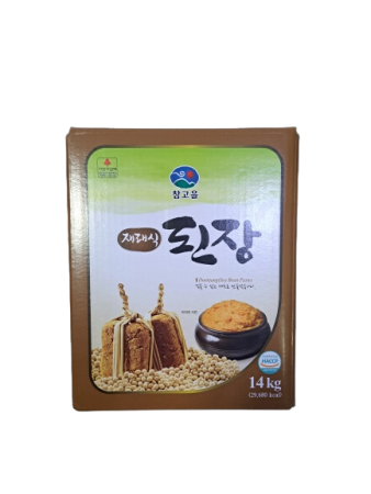 참고을재래식 된장 14KG(칼라)