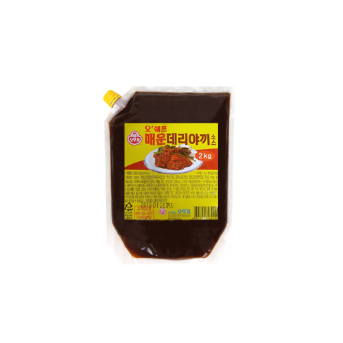 오쉐프 매운데리야끼소스 2KG