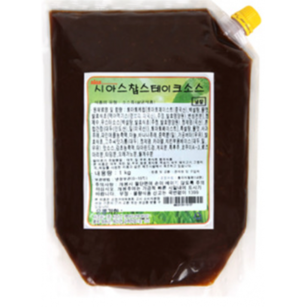 찹스테이크소스,시아스,1KG/PAC