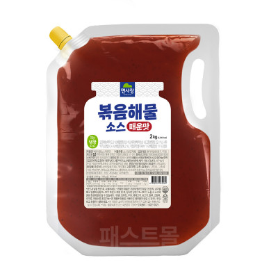 면사랑,볶음해물소스(매운맛),2kg