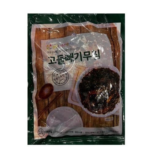 고들빼기무침,중국산,이음KELE,1KG/PAC