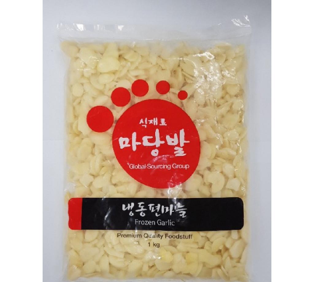 냉동편마늘,IQF,중국산,푸른원,1KG/PAC,볶음용,두께4~5MM