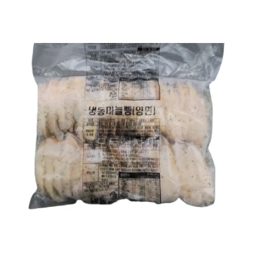 냉동마늘빵,외식,밀가루:외국산,오룡식품,120EA내외,2KG/BOX