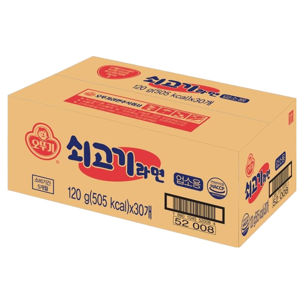 쇠고기 라면(업소용) 120G