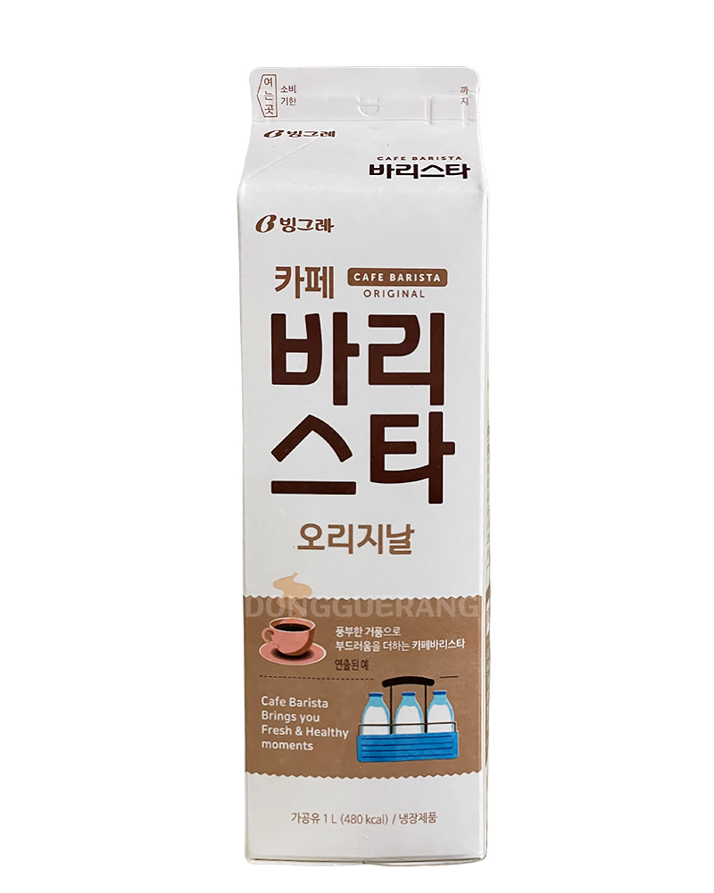 카페바리스타,원유:국산,빙그레,1L/EA