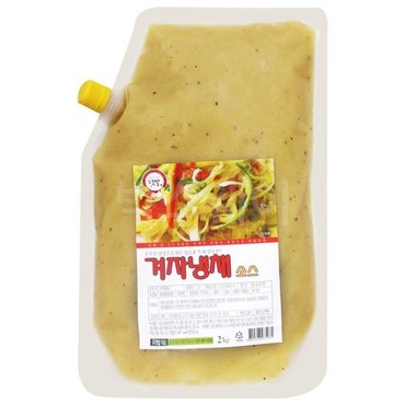 RTXA겨자냉채소스,사과:국산,외식CK,신세계푸드,2KG/PAC