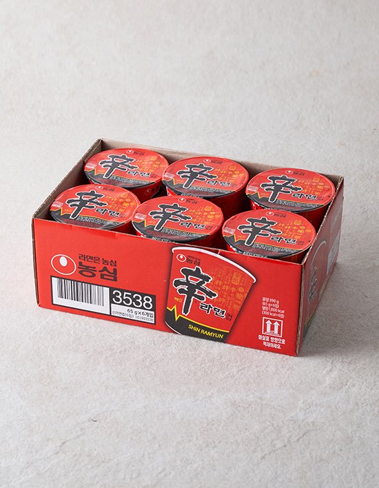 신라면컵(6입)