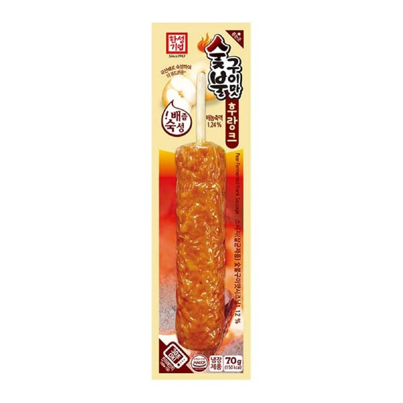 배즙숙성숯불구이맛후랑크,돈육,계육:국내산,한성,70G/EA