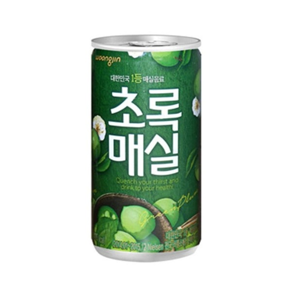 초록매실(캔),웅진,180ML/EA,30EA/BOX